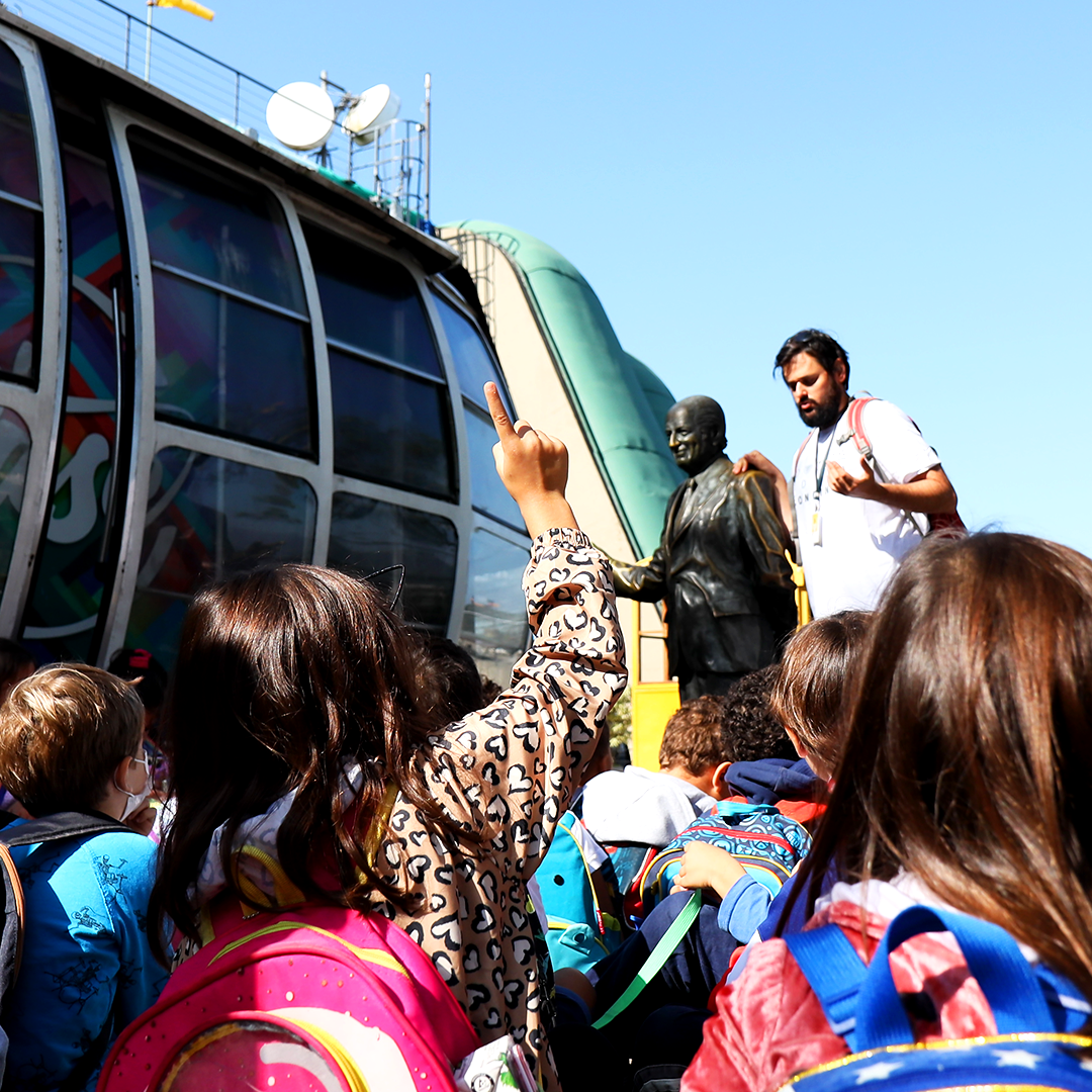 Parque Bondinho P O De A Car Apresenta Educa O Ambiental Em Unidade