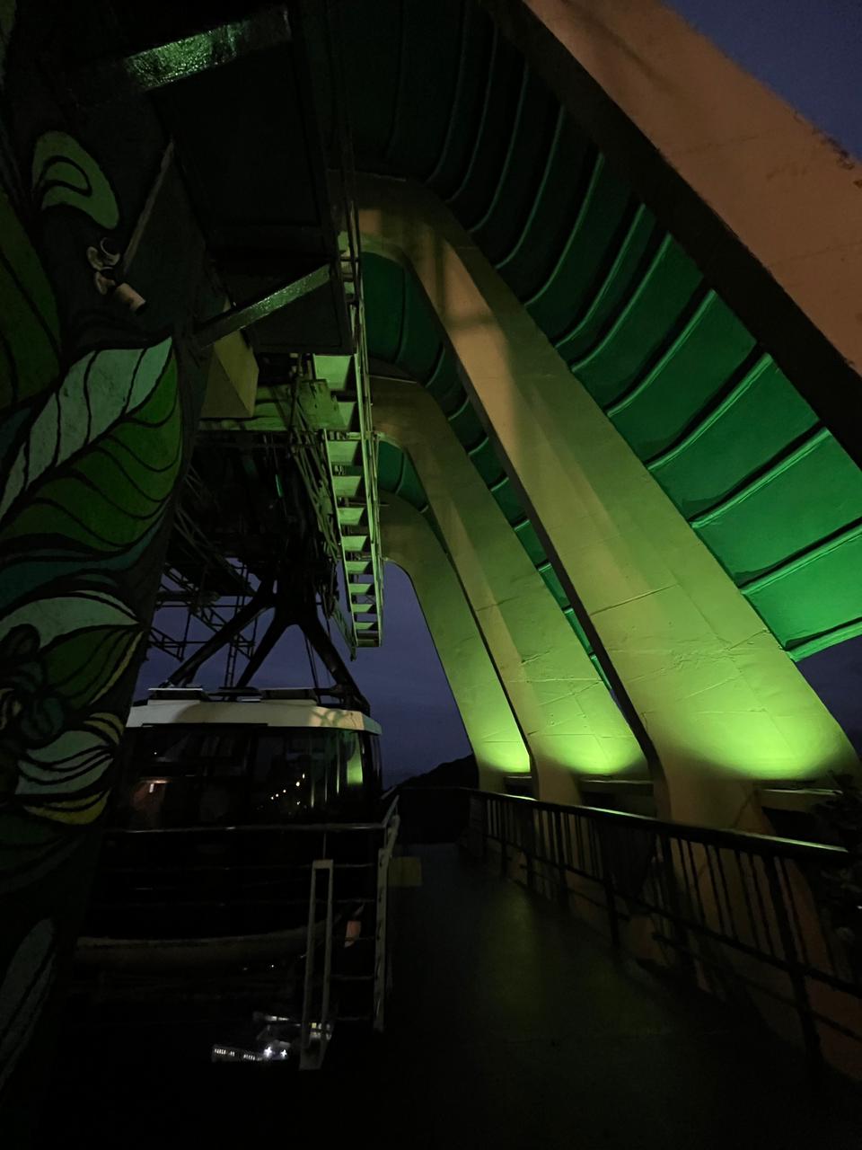Parque Bondinho terá iluminação verde em homenagem ao Dia Nacional de Doação de Órgãos e Tecido!