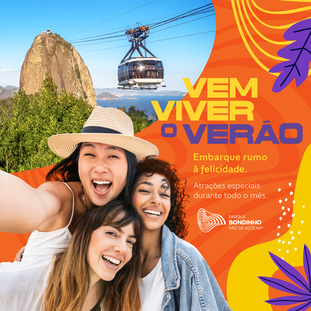 Vem viver o verão no Parque Bondinho: programação de janeiro que é a cara do Rio, com DJ, samba e mate