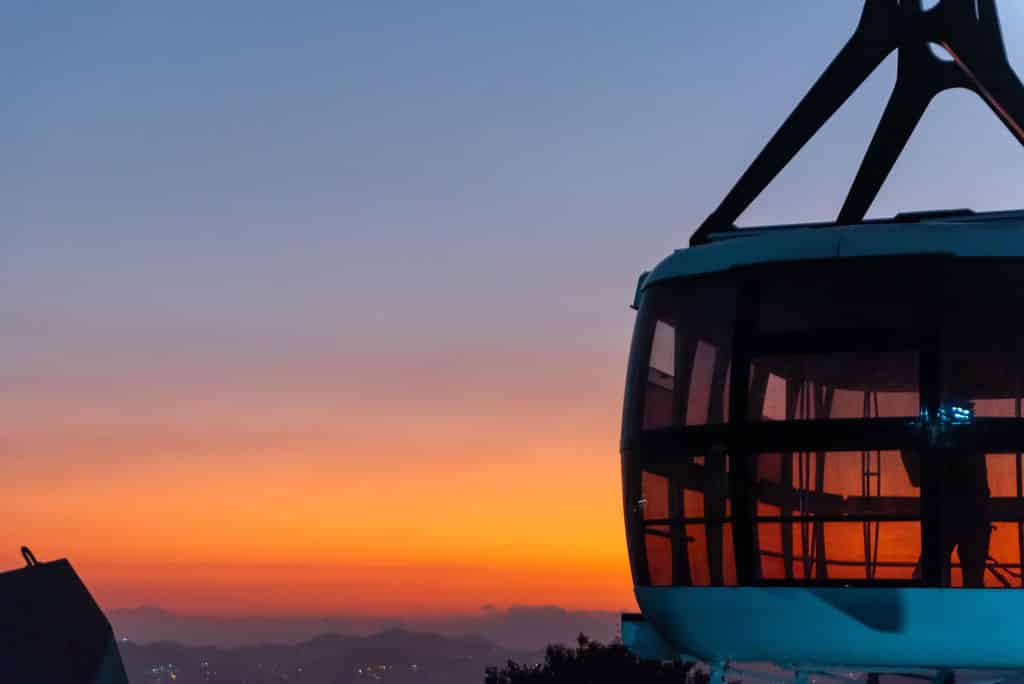 Amanhecer no Parque Bondinho